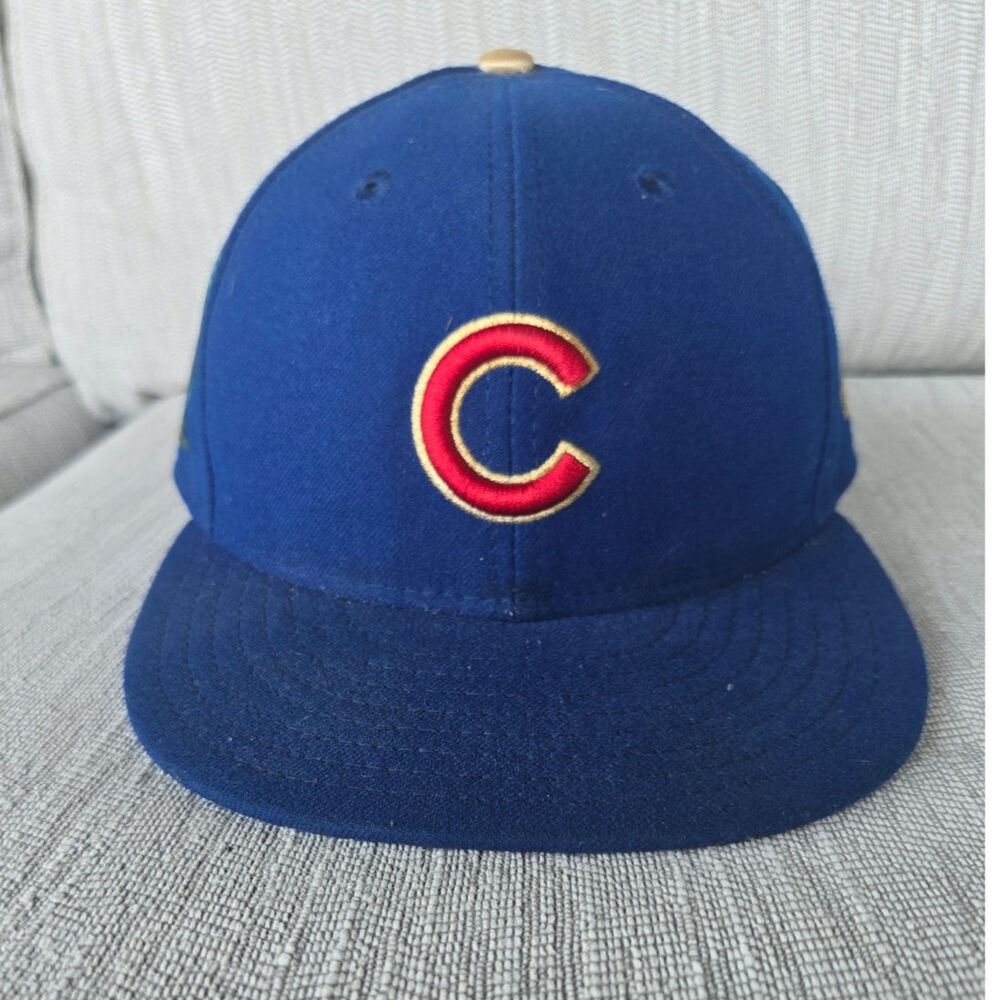 New Era Chicago Cubs 2016 World Series 59FIFTY Fitted Hat 7 1/2